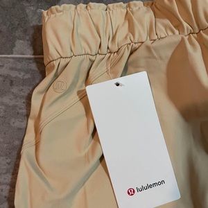 Size 6 lululemon joggers NWT - beige color